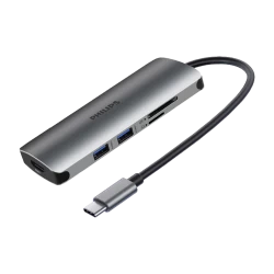 هاب شش پورت USB-C  فیلیپس مدل SWR1608C/93