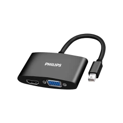 تبدیل Mini DisplayPort به HDMI و VGA  فیلیپس مدل SWR3121B/93
