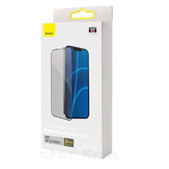 پک 2 تایی گلس حریم شخصی تمام صفحه بیسوس Baseus Anti-Peeping Glass SGQP020501 Iphone 13 Pro Max