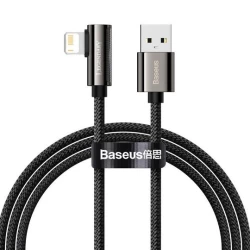 کابل لایتنینگ بیسوس 1متر Baseus Legend Series Elbow USB to iP CALCS-01