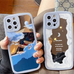 قاب آیفون 13 آینه ای Angel eyes