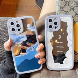 قاب آیفون 13 پرو مکس آینه ای Angel eyes