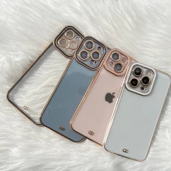 قاب آیفون 13 الکتروپلیتینگ با محافظ لنز