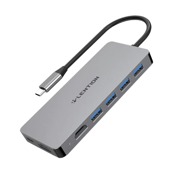 هاب هفت پورت USB-C لنشن مدل C45