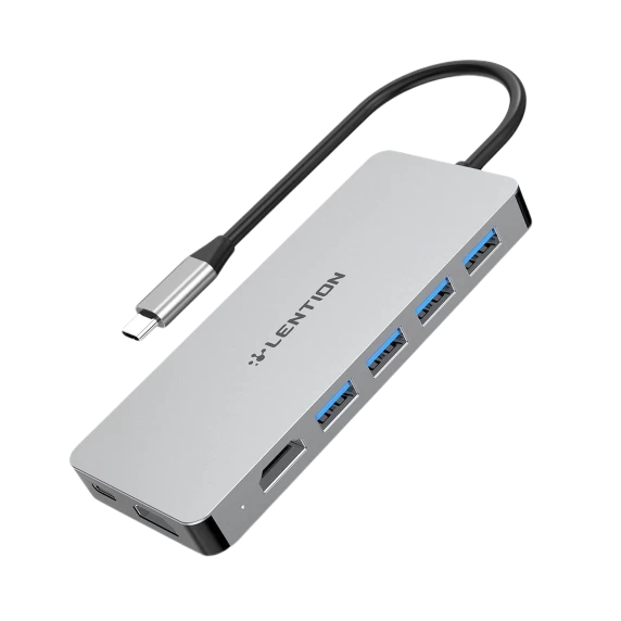 هاب هفت پورت USB-C لنشن مدل C19