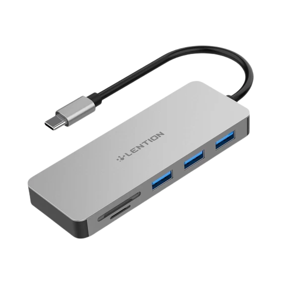 هاب شش پورت USB-C لنشن مدل C16s