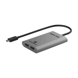 تبدیل USB-C به دو خروجی HDMI ویولینک مدل UTA02H