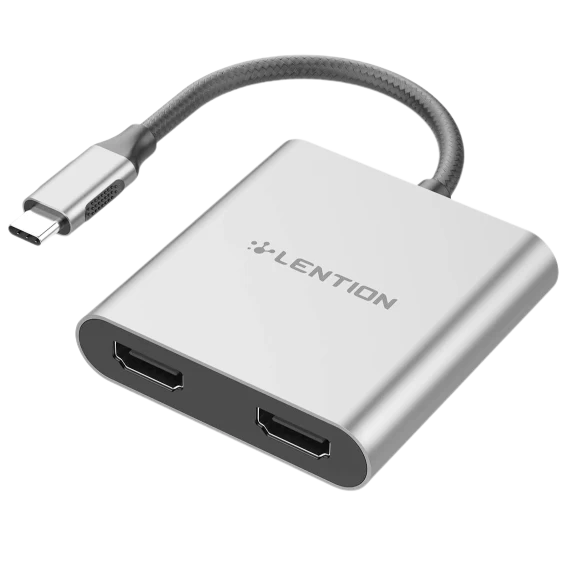 تبدیل یک HDMI به دو HDMI لنشن مدل C53s