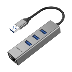 هاب USB به USB و LAN لنشن مدل H23s
