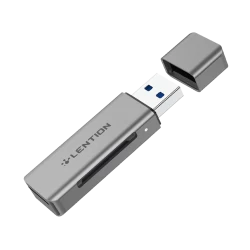 تبدیل USB به SD و Micro SD لنشن مدل H7