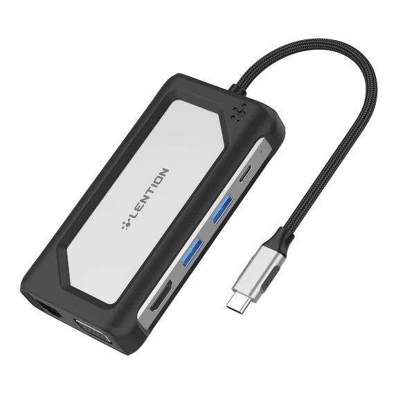 هاب هفت پورت USB-C لنشن مدل C75